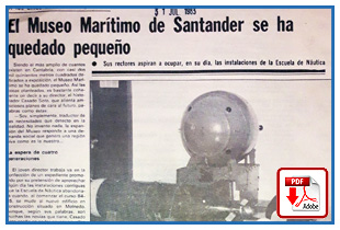 El Museo Maritimo de Santander se ha quedado pequeño